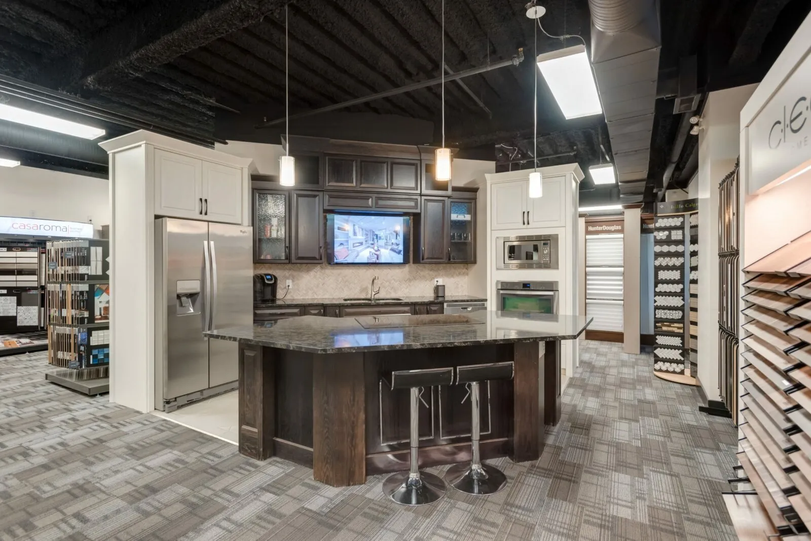 Product samples at Showroom | All Floors Design Centre