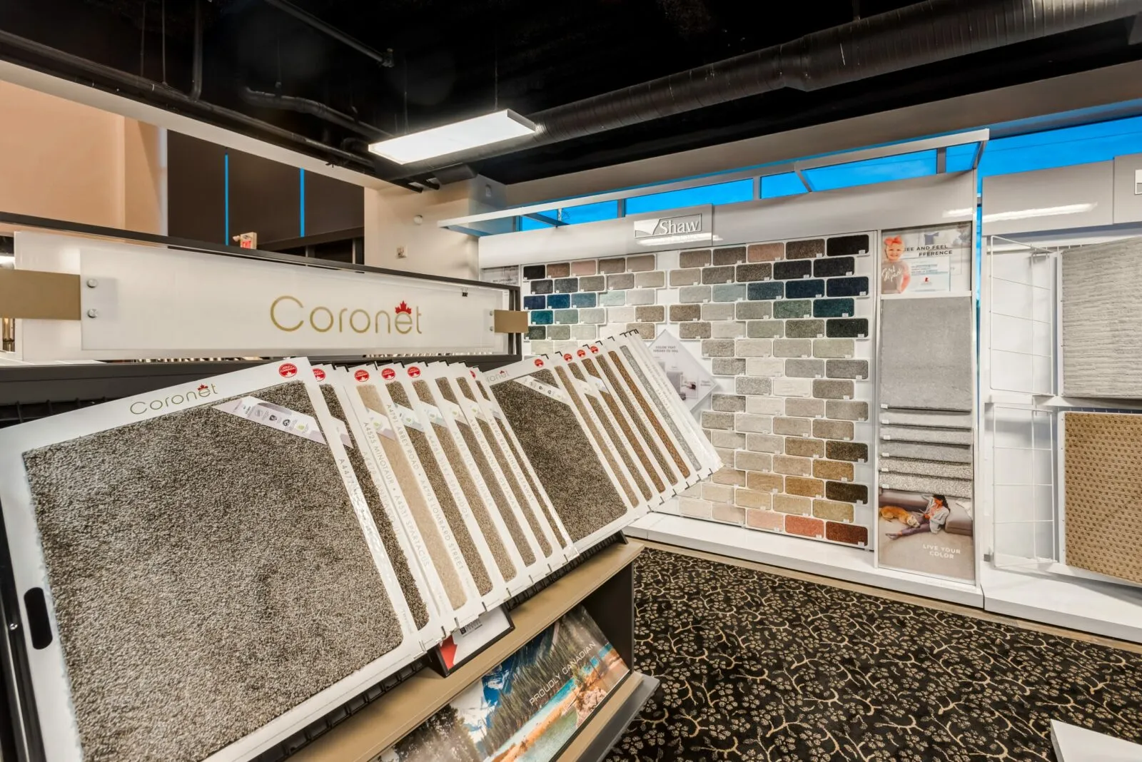 Product samples at Showroom | All Floors Design Centre