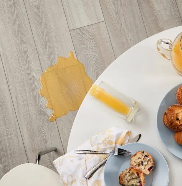 Luxury Vinyl spill | All Floors Design Centre